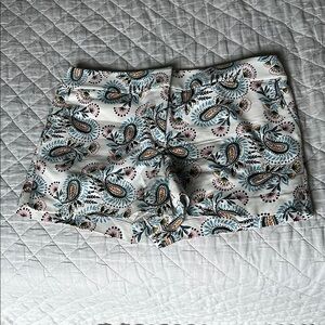 LOFT Floral Paisley Women's Shorts, size 14
